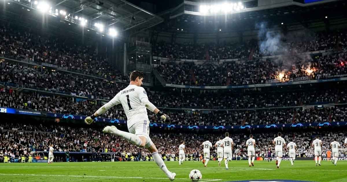 كورتوا يدخل تاريخ دوري الأبطال بإنجاز نادر لم يحققه سوى حارسٍ واحد قبله