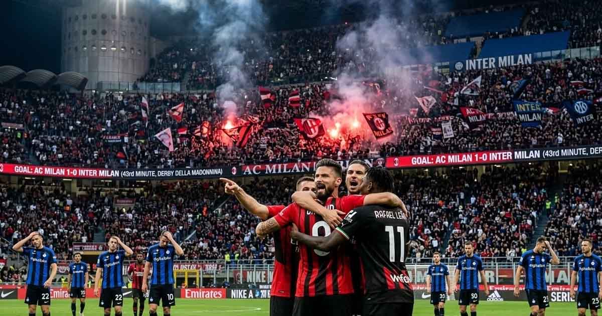 ميلان يُشعل المنافسة من جديد بعد الفوز في ديربي ميلانو وتقليص الفارق مع إنتر