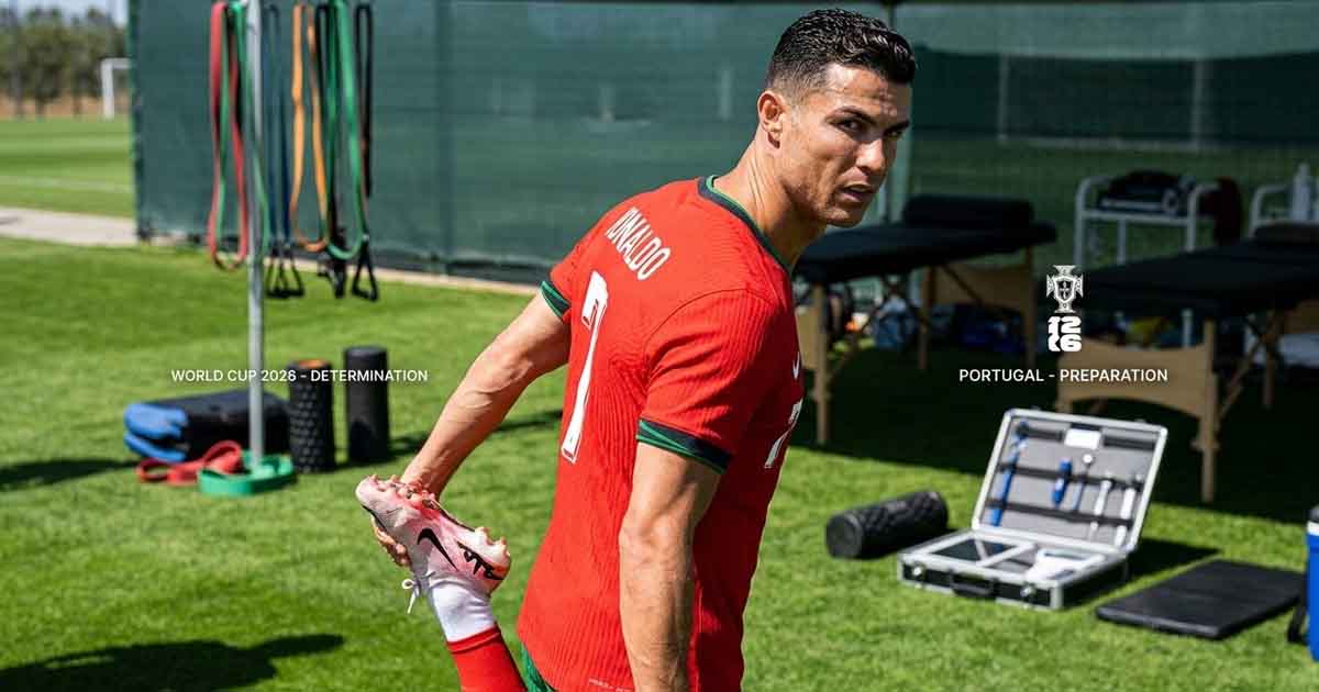 رونالدو يخضع لبرنامج علاجي مبتكر للتعافي السريع قبل كأس العالم 2026