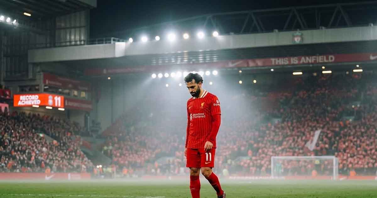 صلاح يكسر رقمًا تاريخيًا استثنائيًا في ليلة خسارة ليفربول المؤلمة في دوري الأبطال