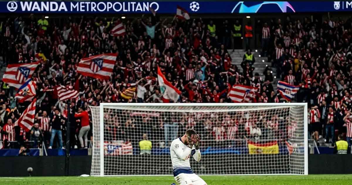 توتنهام يدفع ثمن 17 دقيقة كارثية أمام أتلتيكو مدريد في دوري أبطال أوروبا