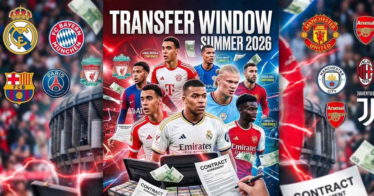 أبرز صفقات الانتقالات المتوقعة في صيف 2026.. ريال مدريد وبايرن في المقدمة